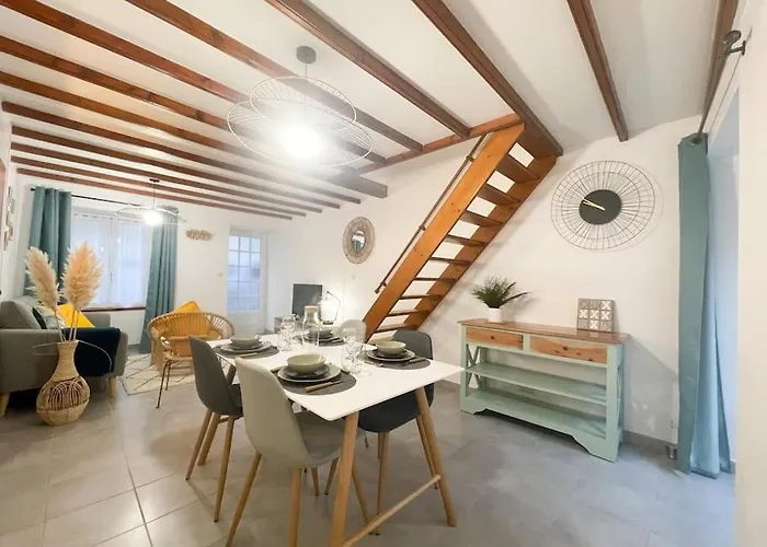 Maison Centre Les Pieux*wifi*oxo *